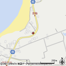 新潟県佐渡市橘558周辺の地図