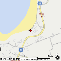 新潟県佐渡市橘1347周辺の地図