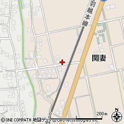 新潟県新発田市関妻313周辺の地図