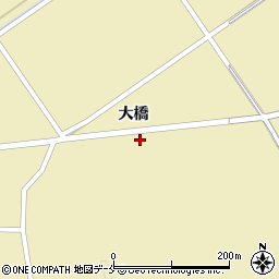 宮城県角田市笠島（竹ノ内）周辺の地図