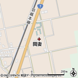 新潟県新発田市関妻363周辺の地図