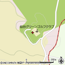 仙台グリーンゴルフクラブ周辺の地図