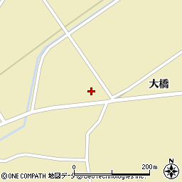 宮城県角田市笠島下名周辺の地図