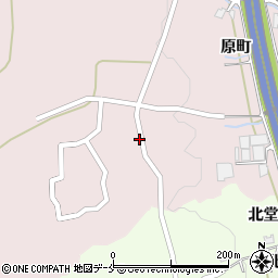 宮城県白石市大平森合中原周辺の地図