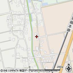 新潟県新発田市関妻121周辺の地図