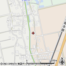 新潟県新発田市関妻124周辺の地図