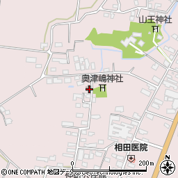 家中公民館周辺の地図