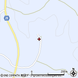 宮城県角田市藤田山上周辺の地図