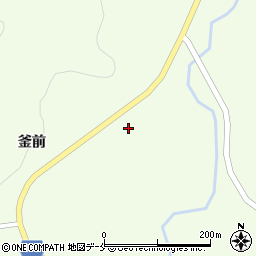 上代寺前線周辺の地図