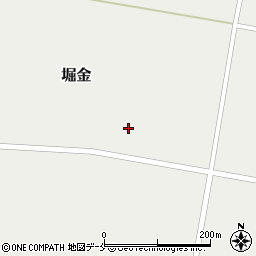 山形県東置賜郡川西町堀金1508周辺の地図