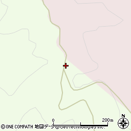 大平峠周辺の地図
