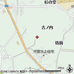 宮城県角田市横倉吉ノ内47周辺の地図