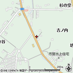 宮城県角田市横倉吉ノ内13周辺の地図