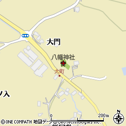 八幡神社周辺の地図