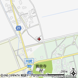 新潟県新発田市古川690周辺の地図