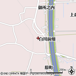 宮城県白石市大平森合白川前畑114周辺の地図