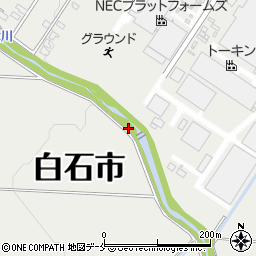 宮城県白石市大鷹沢三沢車丁周辺の地図
