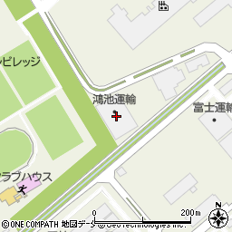 鴻池運輸株式会社新潟流通センター周辺の地図