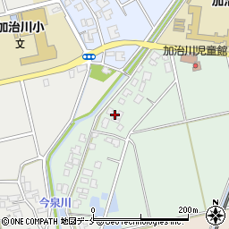 新潟県新発田市川口周辺の地図