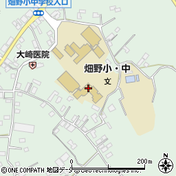 佐渡市立畑野中学校周辺の地図