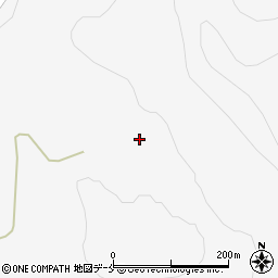 宮城県刈田郡七ヶ宿町若林山周辺の地図