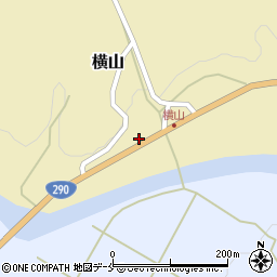 新潟県新発田市横山638周辺の地図