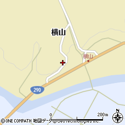 新潟県新発田市横山631周辺の地図
