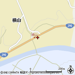 新潟県新発田市横山1314周辺の地図