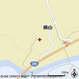 新潟県新発田市横山650周辺の地図