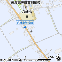 新潟県佐渡市八幡1589周辺の地図