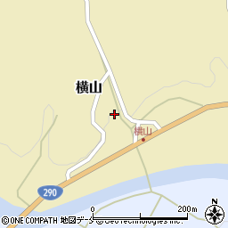 新潟県新発田市横山149周辺の地図