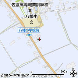 新潟県佐渡市八幡1590周辺の地図