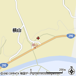 新潟県新発田市横山238周辺の地図