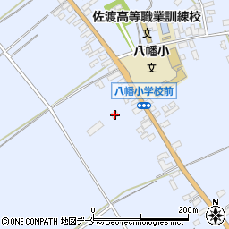 新潟県佐渡市八幡1609周辺の地図