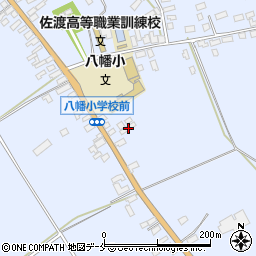 新潟県佐渡市八幡1598周辺の地図