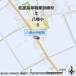 新潟県佐渡市八幡1601周辺の地図