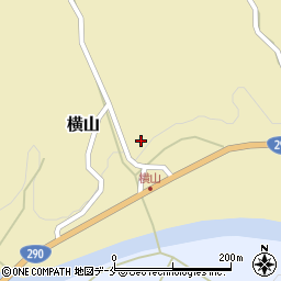 新潟県新発田市横山233周辺の地図