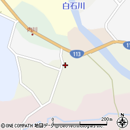 宮城県刈田郡七ヶ宿町東島田原86周辺の地図