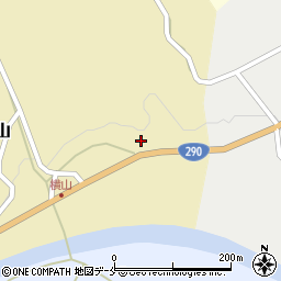 新潟県新発田市横山215周辺の地図