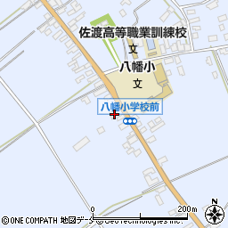 新潟県佐渡市八幡1608周辺の地図