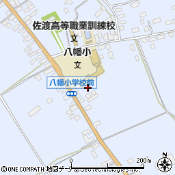 新潟県佐渡市八幡1604周辺の地図