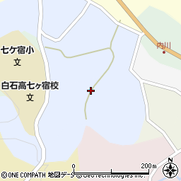 宮城県刈田郡七ヶ宿町西島田原周辺の地図