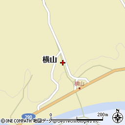 新潟県新発田市横山232周辺の地図