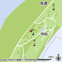 宮城県角田市藤田西河原周辺の地図
