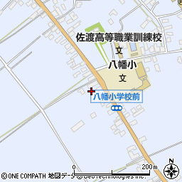 新潟県佐渡市八幡1614周辺の地図