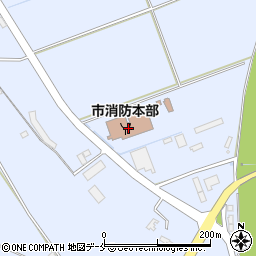 佐渡市消防本部中央消防署周辺の地図