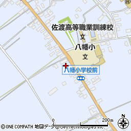 新潟県佐渡市八幡1612周辺の地図