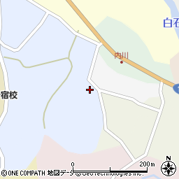 宮城県刈田郡七ヶ宿町上八合周辺の地図