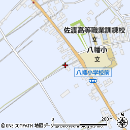新潟県佐渡市八幡1617周辺の地図