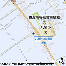 新潟県佐渡市八幡1616周辺の地図